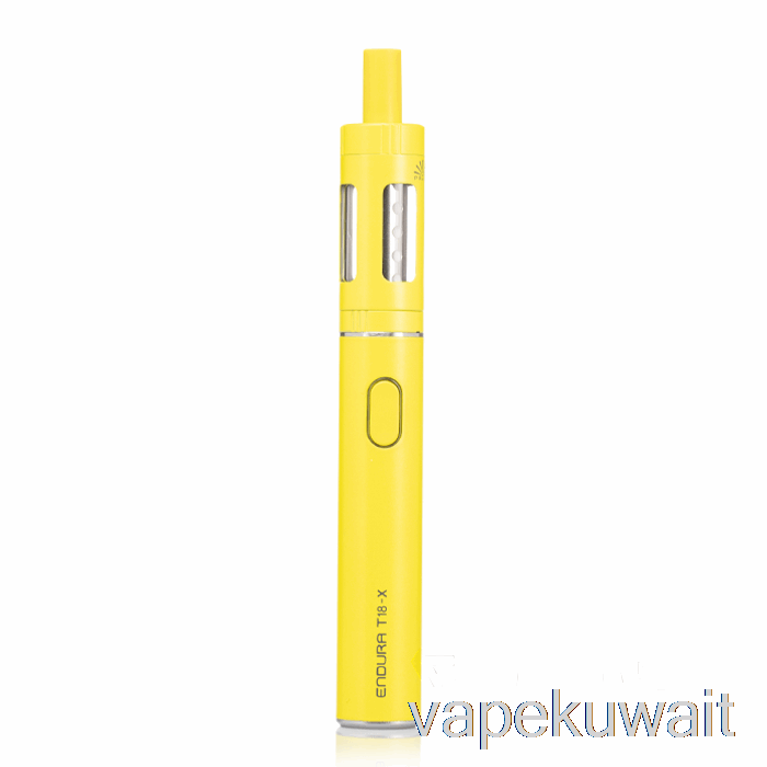 Innokin Endura T18-X Starter Kit، مجموعة جرابات الـvape الصفراء